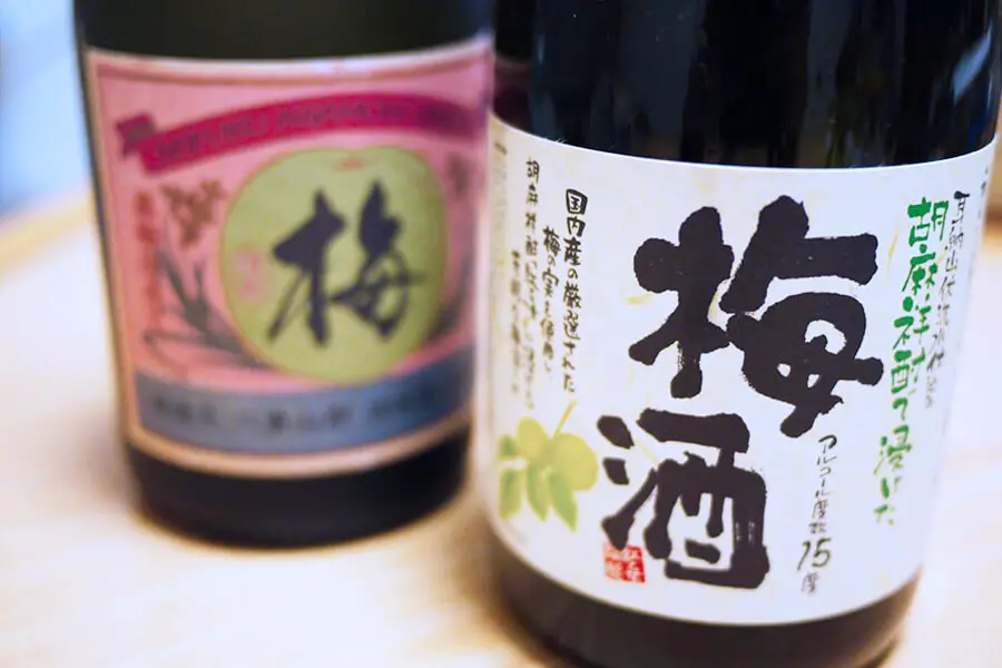 alcool japonais umeshu