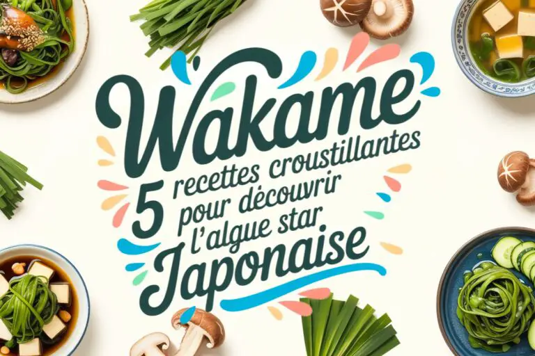 algue wakame recettes stars