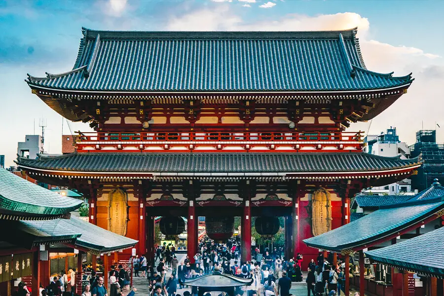 asakusa temple tokyo japon