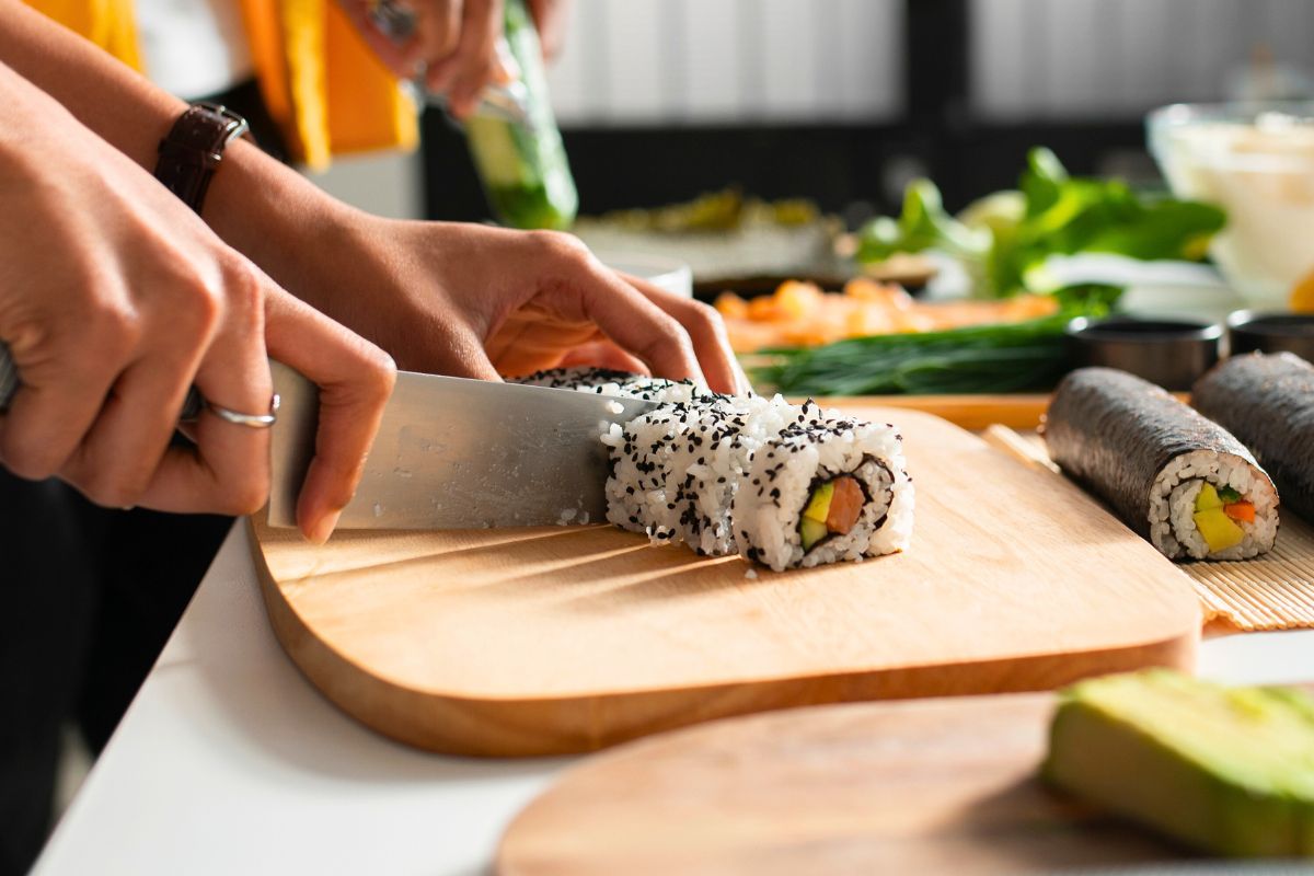 Découpage du california roll