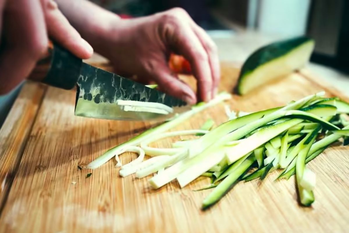 california roll decoupe concombre