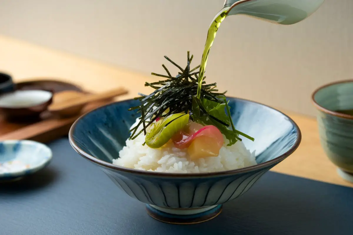 ochazuke wakame nori umeboshi