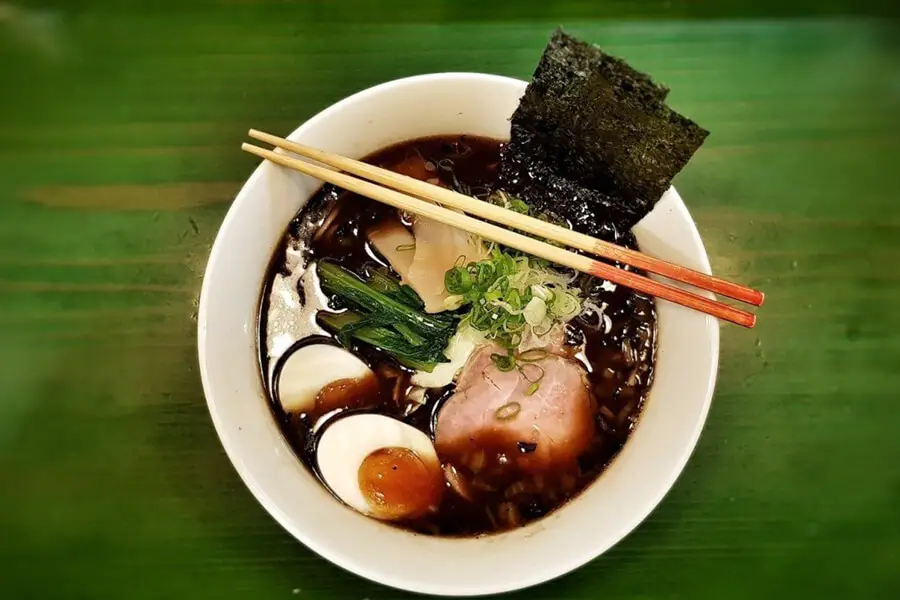 Un ramen japonais