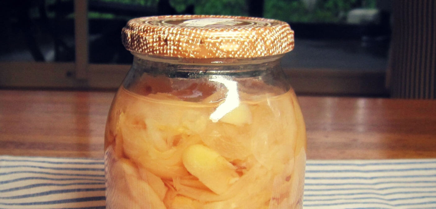 gingembre mariné