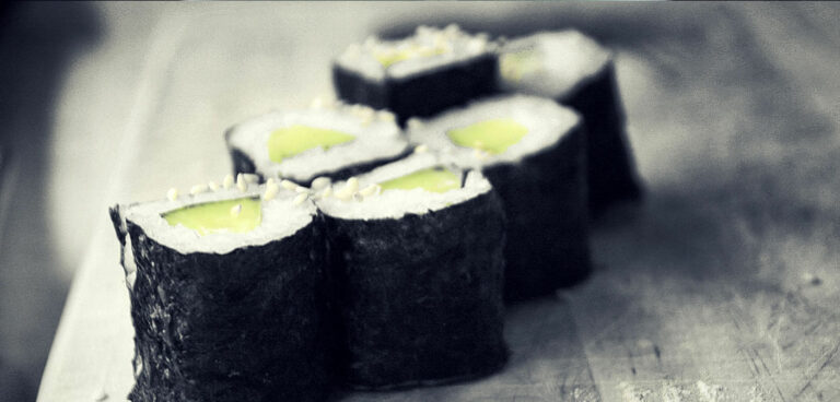 Recette kosomaki sushi au concombre