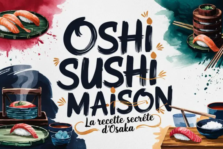 recette oshi sushi maison maquereau