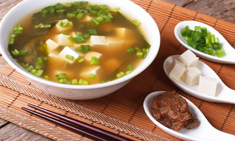 recette soupe miso tofu wakame