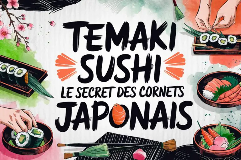 recette temaki secret