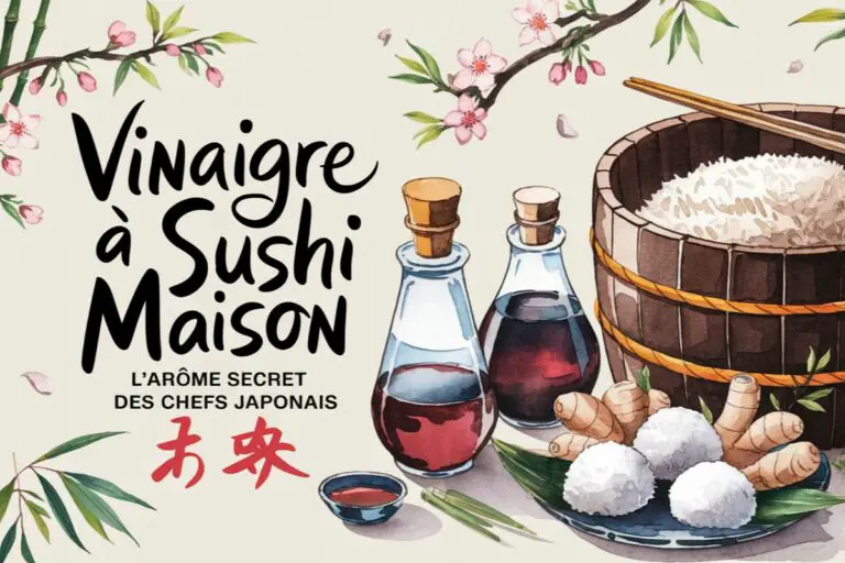 recette vinaigre sushi maison