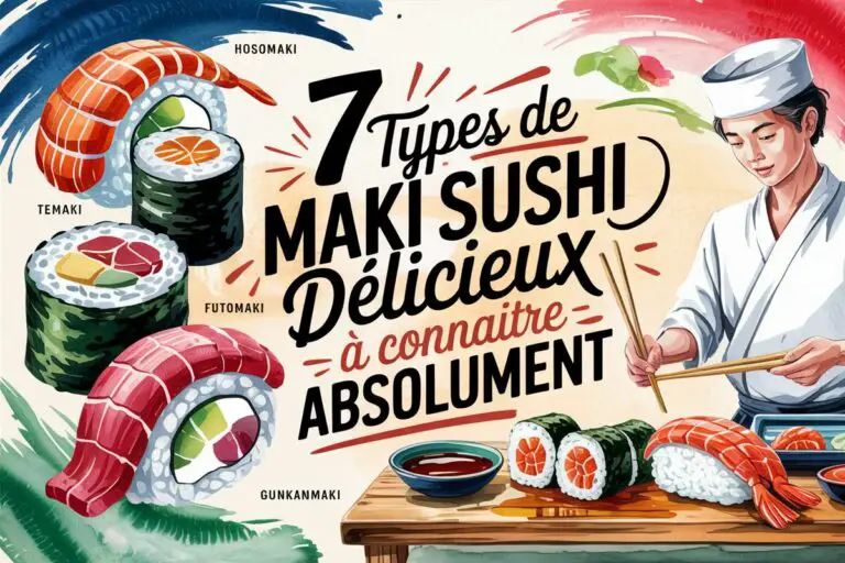 types maki sushi guide